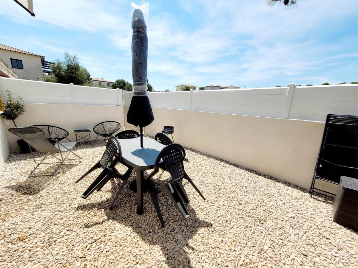 Logement Independant "Les Coquelicots", Terrasse Proche Des Plages Et Montpellier Juvignac Eksteriør bilde